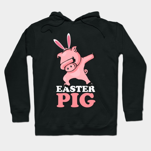 EASTER BUNNY DABBING - EASTER PIG Hoodie by Pannolinno
